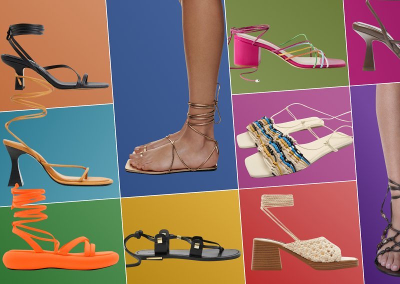 Njihova popularnost ne blijedi: Izdvojili smo najljepše sandale na vezanje s polica trgovina