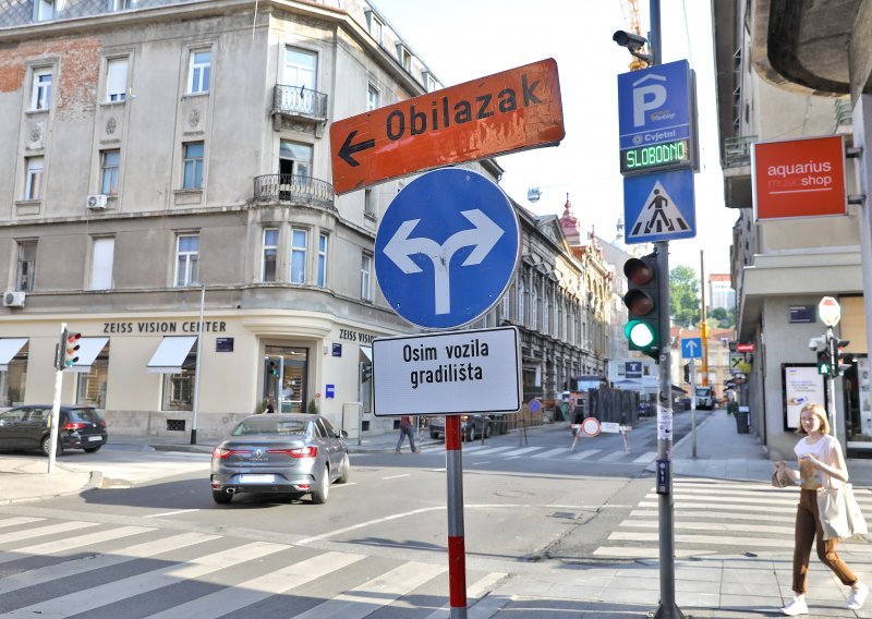 [FOTO/VIDEO] Za sav promet zatvoren dio izuzetno prometne ulice u centru Zagreba, ovo su obilazni pravci