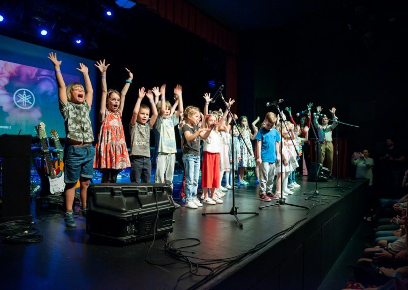 [FOTO] Yamaha Music School Day: Dan glazbe i zabave u zagrebačkom KNAP-u
