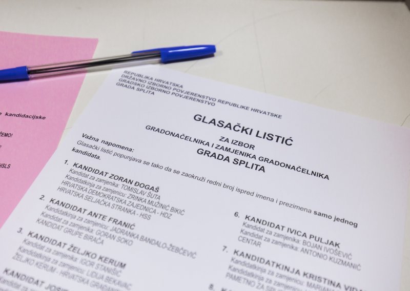 Stigle nove brojke izlaznosti na izborima u Splitu: Na biralištima 16 tisuća birača manje nego lani