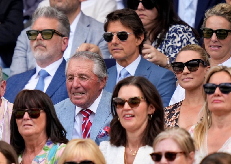 Slavni pohrlili na finale Wimbledona; u publici i Tom Cruise, Kate Winslet...