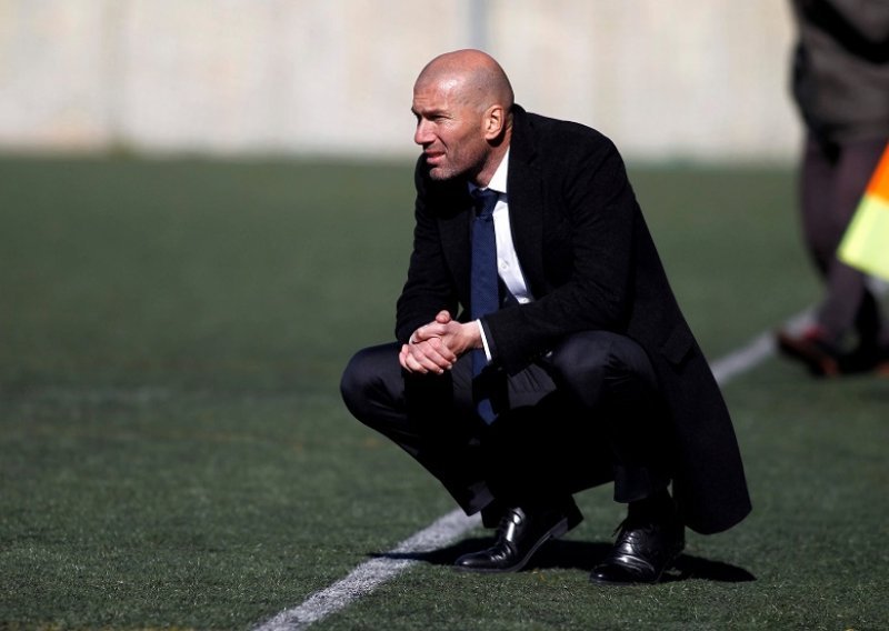 Zidane Realovom treningu priključio i svog sina Enza