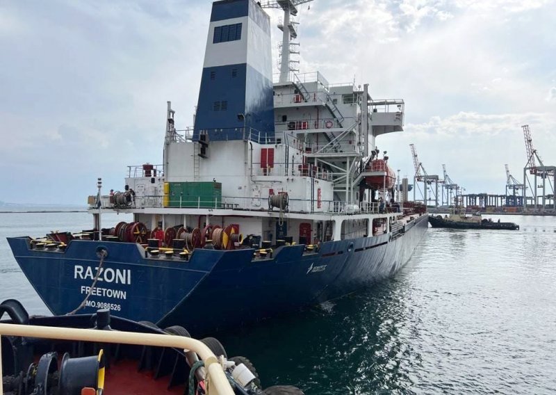 Inspekcijski tim ukrcao se na prvi brod s ukrajinskim žitaricama u Istanbulu
