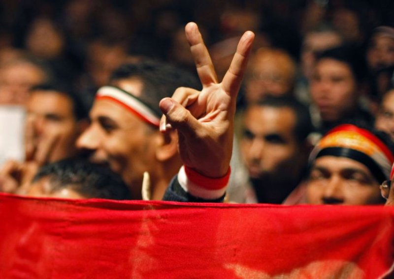Demonstranti slave na Trgu Tahrir