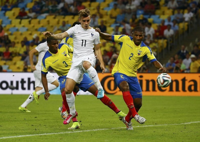 Francuska protiv Ekvadora prestala zabijati golove