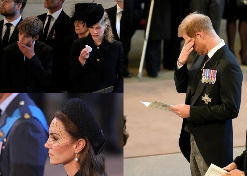 Zajedno u žalosti: Uplakana lica kraljevske obitelji obišla svijet