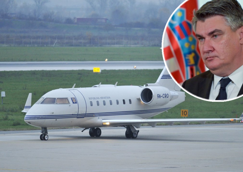 Na ispraćaj britanske kraljice Milanović je letio redovnom linijom, državni zrakoplov već je dva mjeseca na servisu