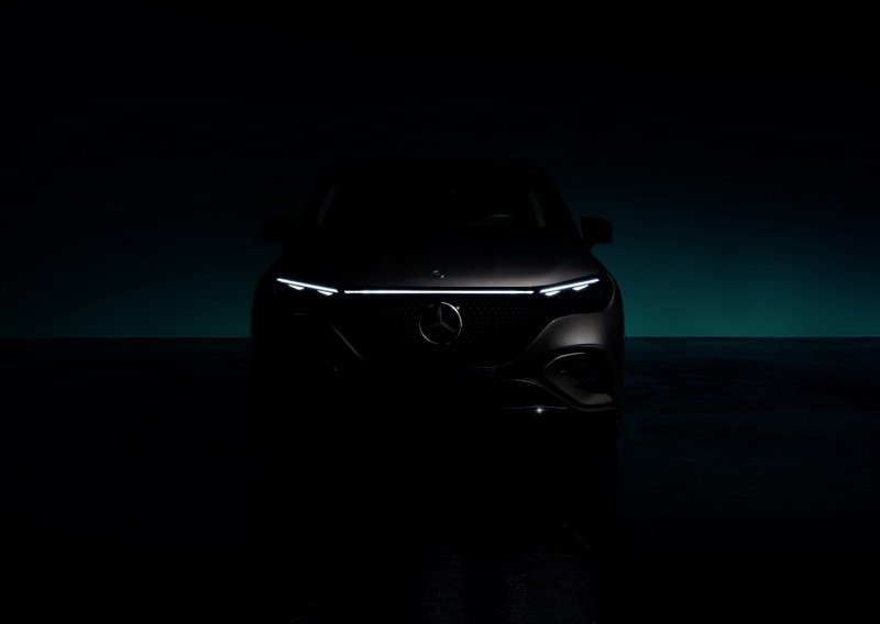 [FOTO] Mercedes pokazao najavnu sliku EQE SUV-a: Model s ključnim inovacijama EQS-a, ali dinamičniji od EQS SUV-a