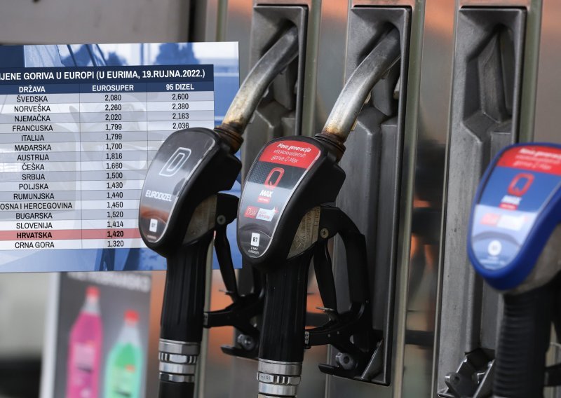 Cijene goriva više nemaju veze s razumom, litra dizela u Srbiji daleko skuplja nego kod nas, a u jednoj zemlji pun tank košta 1000 kuna