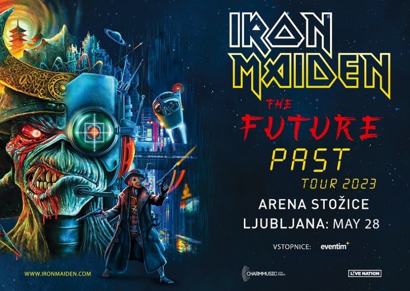 Iron Maiden otvaraju ‘Future past’ turneju u Areni Stožice u Ljubljani