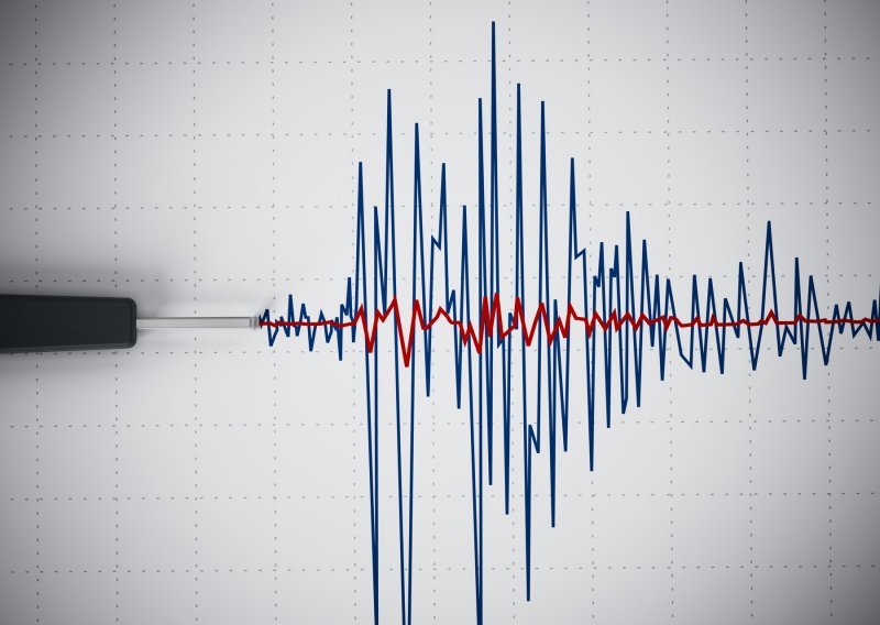 Slab potres na otoku Krku, epicentar kod Omišlja