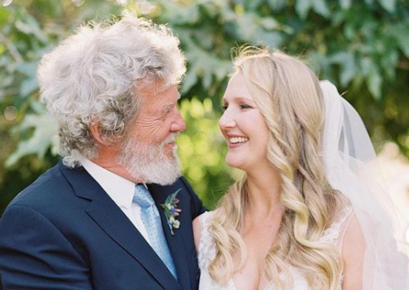 Pogledajte kakvu je vjenčanicu odabrala kći legendarnog Jeffa Bridgesa
