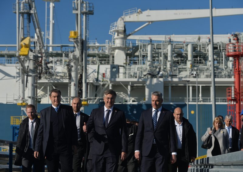 Plenković: 'Kad bismo bili egoistični, nama bi LNG terminal pokrio sve potrebe za plinom'
