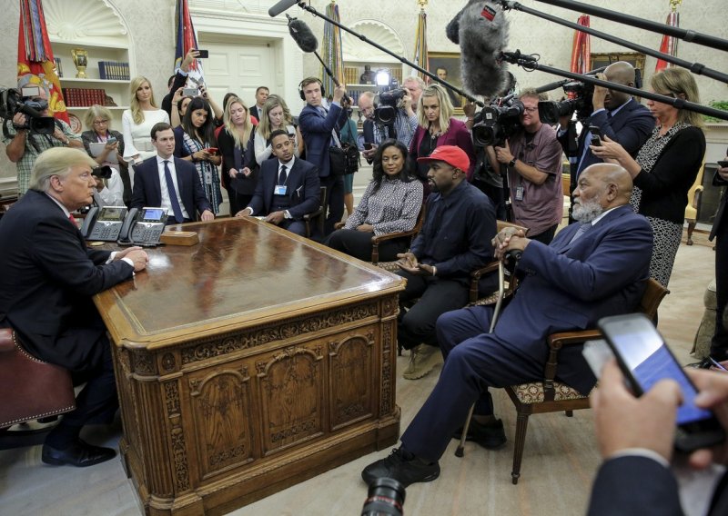 Kanye West: 'Trump je bio uznemiren što sam ga zamolio da bude moj potpredsjednik'