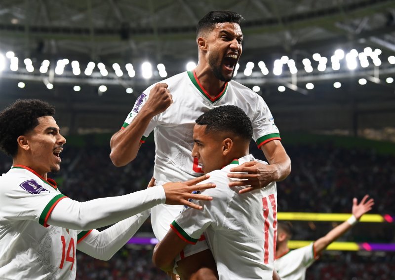 [FOTO] Senzacija u hrvatskoj skupini! Maroko s dva gola šokirao Belgiju i zasjeo na vrh skupine