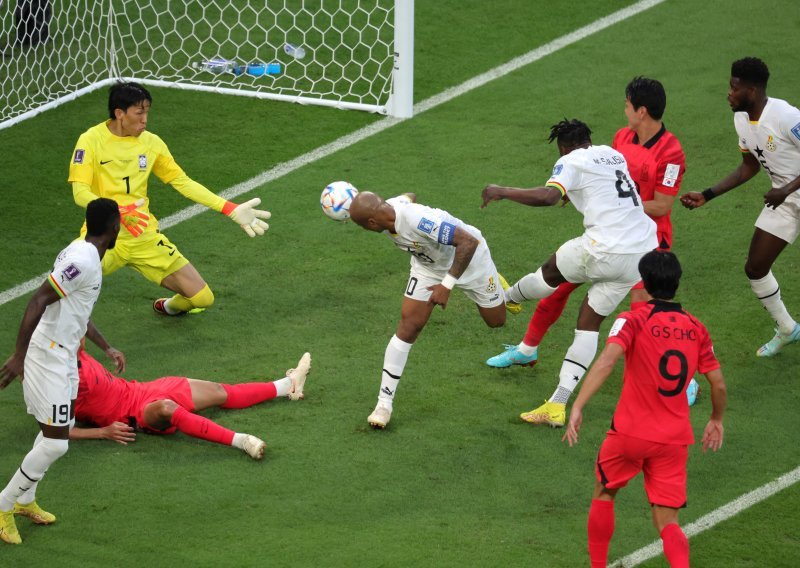 Još jedna 'luda' utakmica; Gana je imala uvjerljivo vodstvo, a Južna Koreja zamalo napravila čudesan preokret
