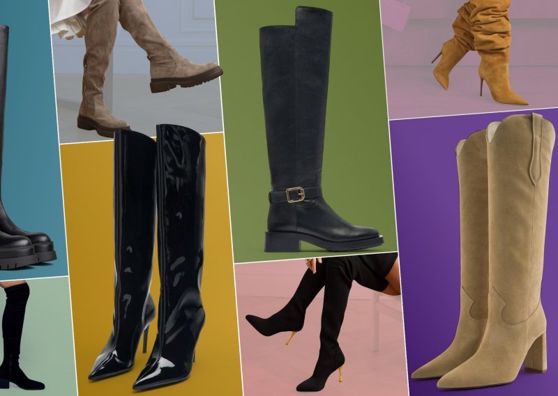 Noge čine vitkijima i ponovno drmaju modnom scenom: Ovo su najljepši modeli hit čizama