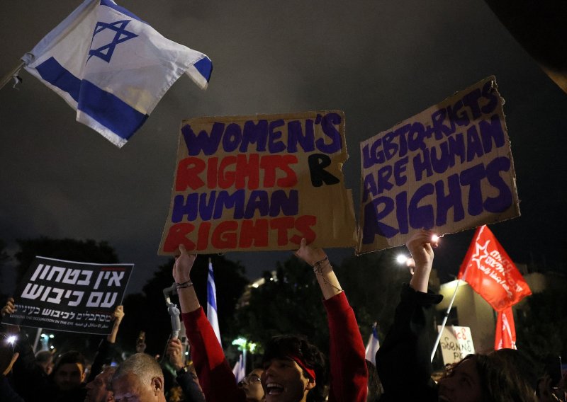 Izrael: Deseci tisuća prosvjednika protiv pravosudne reforme