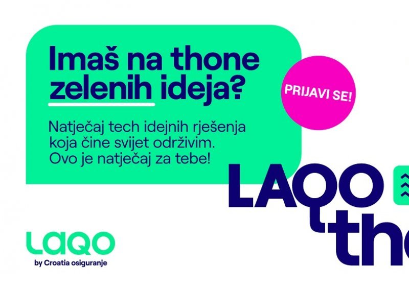 Inovatori, javite se! LAQO nagrađuje najbolje zelene ideje s 18 tisuća eura
