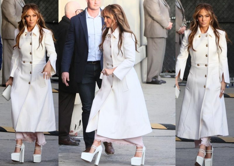 Elegancija u režiji latino dive: Vrtoglavo visoke cipele dominirale stajlingom Jennifer Lopez