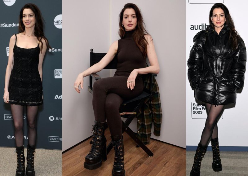 Anne Hathaway nikada nije izgledala bolje, a zna i kako nositi ovaj vrući modni trend