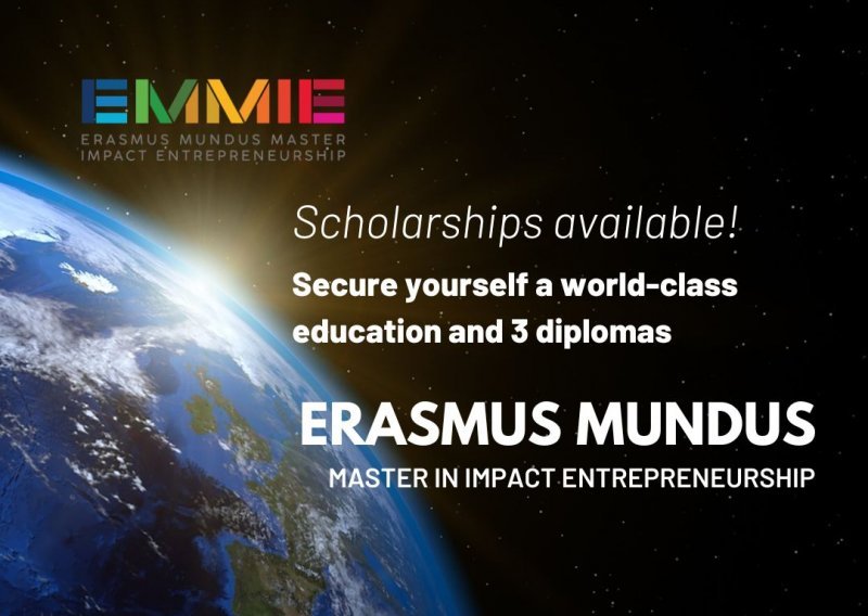 Otvoren je natječaj za EMMIE - studij na kojem se stječu tri master diplome unutar 18 mjeseci te se studira na najboljim fakultetima u Europi!