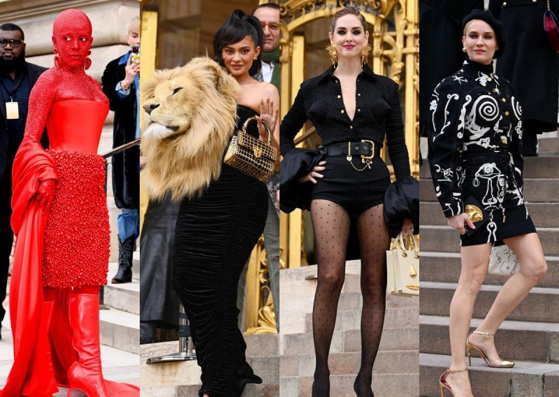 Može li luđe od ovoga? Kylie Jenner i Doja Cat ukrale show na reviji brenda Schiaparelli
