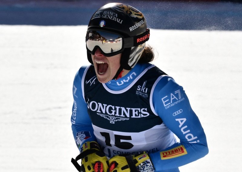 Talijanka Brignone postala svjetska prvakinja, Shifrin iznenađujuće izletjela sa staze