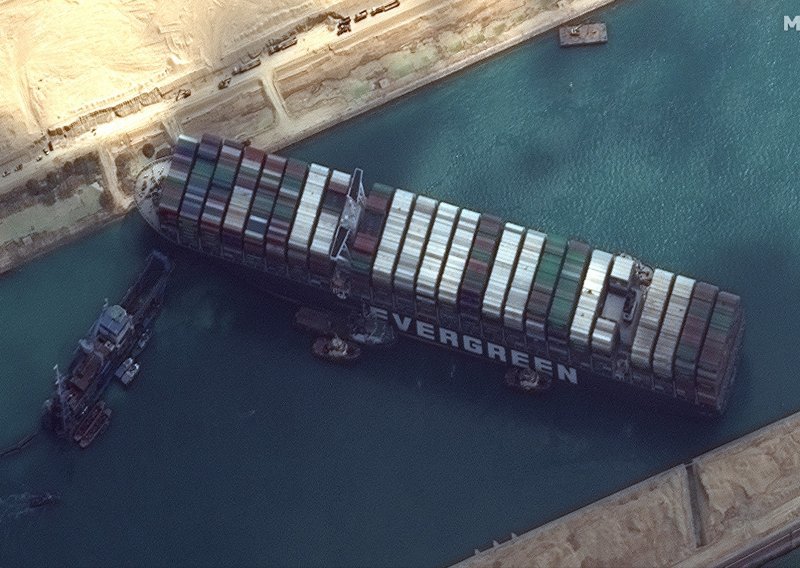 Danski brodarski div tužio tajvanskog vlasnika Ever Givena zbog blokade Sueskog kanala 2021.
