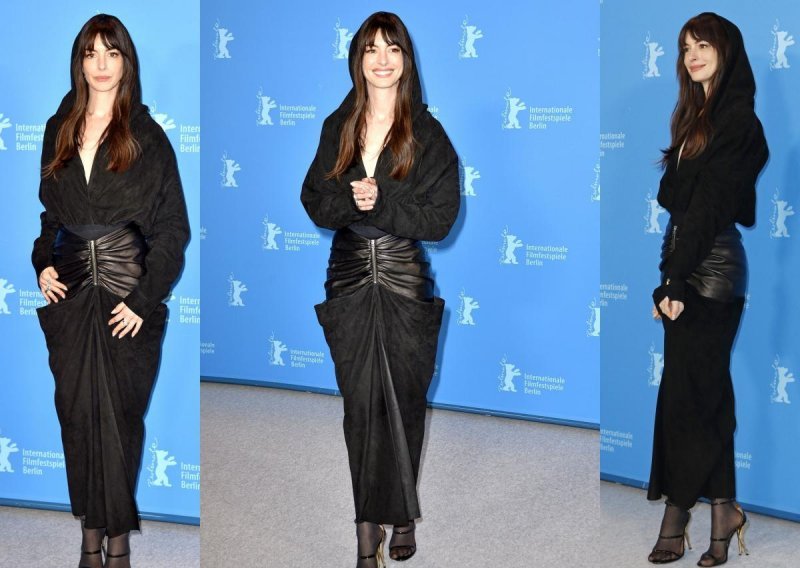 Mala crna haljina dugo nije bila ovako zanimljiva, a Anne Hathaway nosi je u mnogima mrskoj kombinaciji