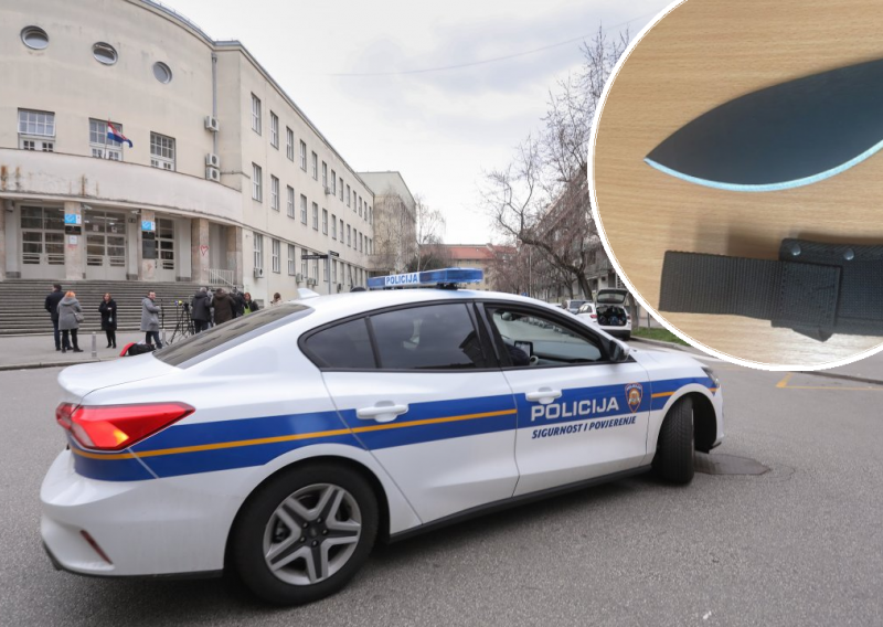 Policija pronašla mačetu muškarca koji je u Zagrebu upao u gimnaziju i pokušao napasti učenika
