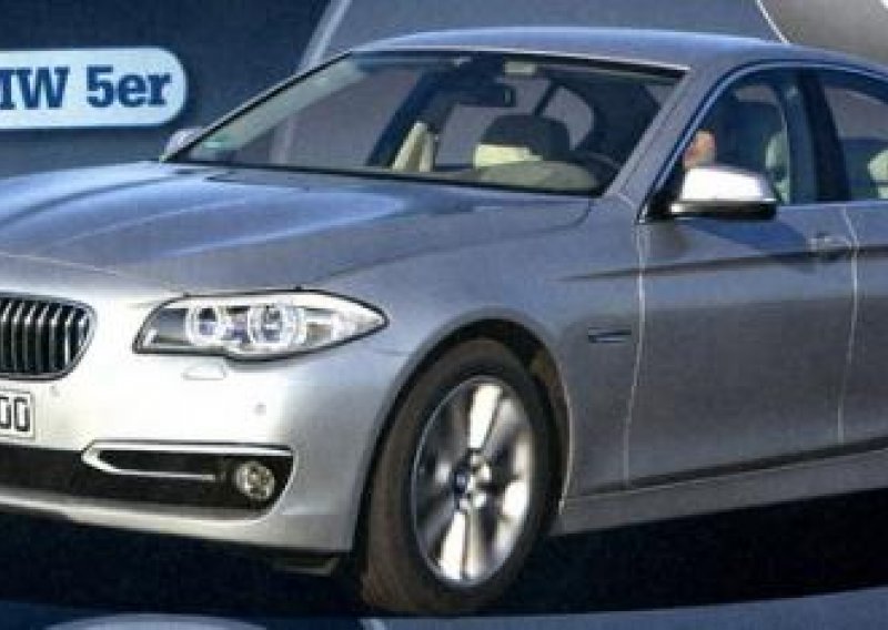 Prva fotografija redizajnirane BMW-ove serije 5