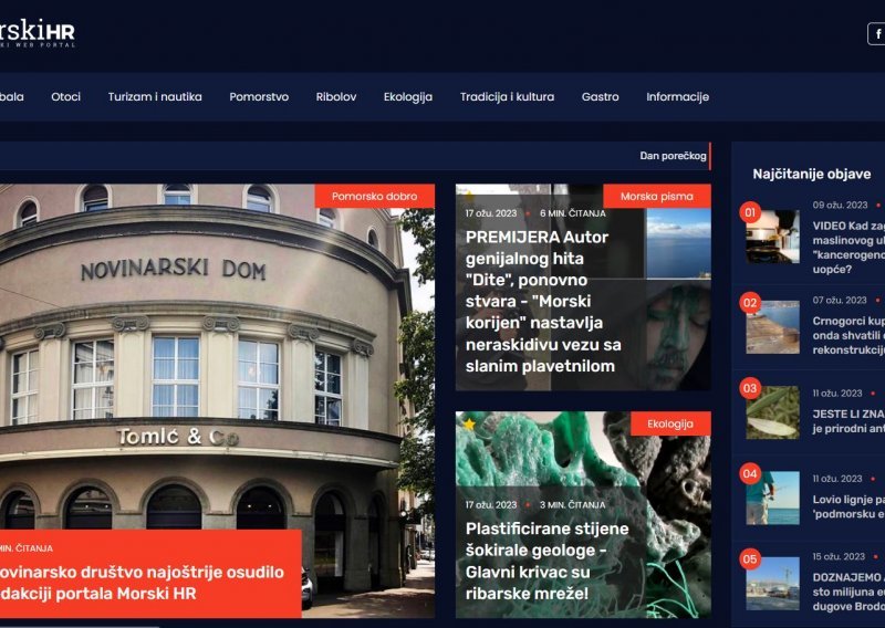 HND osudio prijetnje koje je redakciji portala Morski.hr poslao lokalni moćnik