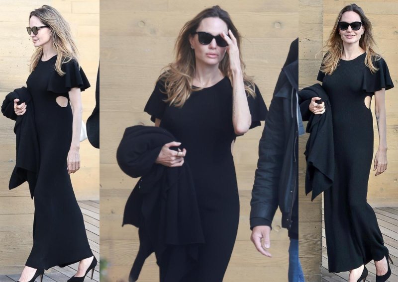 Angelina Jolie još jednom pokazala zašto je crna haljina tako savršen odabir