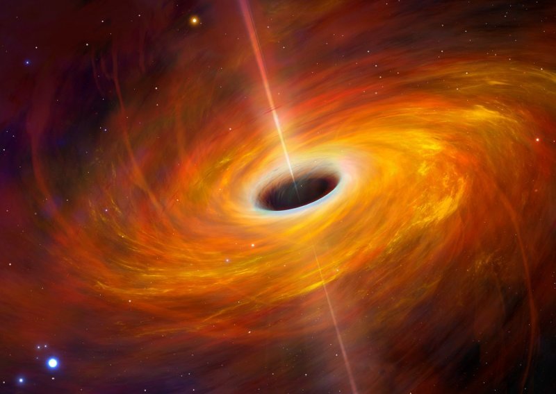 Kozmički rekorder: Znanstvenici su slučajno otkrili jednu od najvećih crnih rupa svih vremena