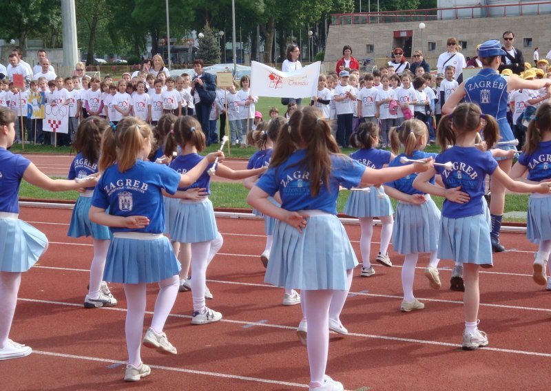 Vrtićka olimpijada u Zagrebu