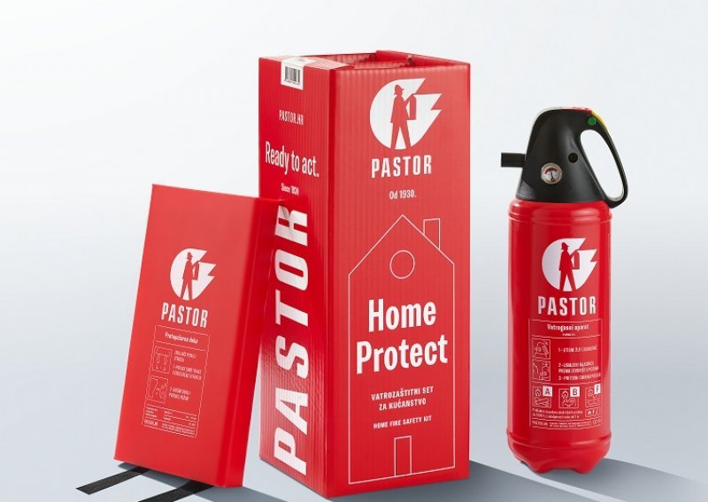 Tvrtka Pastor lansirala vatrozaštitni set za kućanstvo Home Protect i otvorila novo poglavlje priče koju uspješno gradi od 1930.