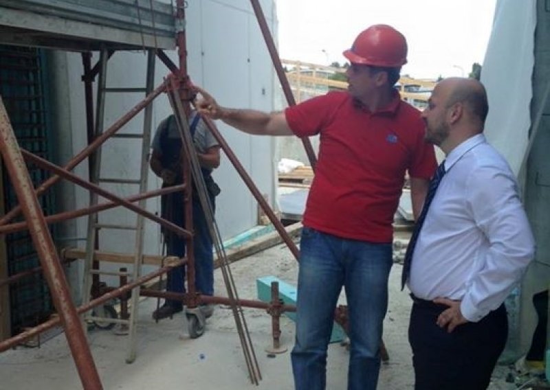 Vojković prijavio Marasa inspektoratu jer po gradilištu hoda bez kacige