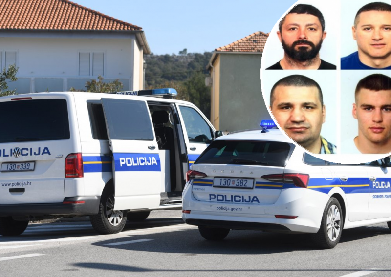 Splitska policija nastavlja potragu za četvoricom bjegunaca