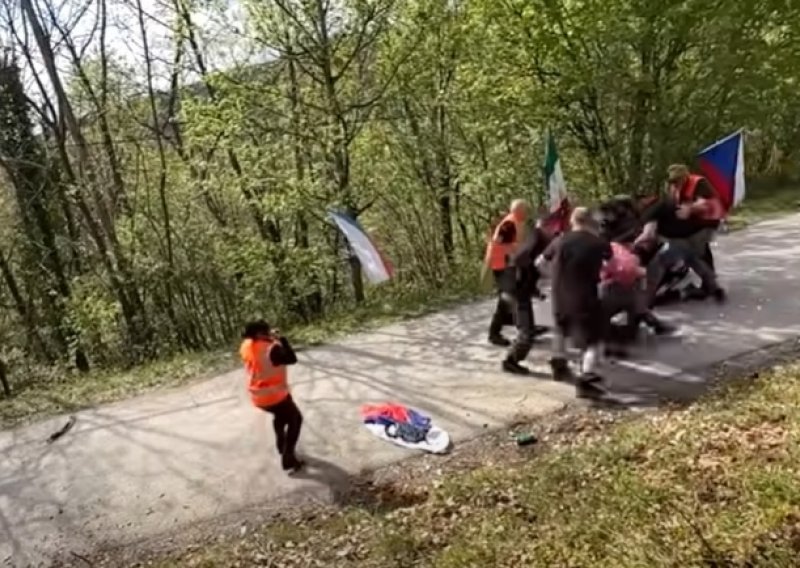 Brza akcija: Privedeni muškarci koji su se potukli za vrijeme Croatia Rallyja