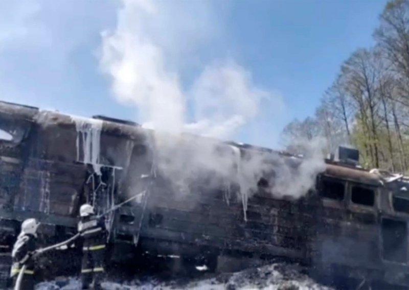 Sabotaža u Rusiji: Teretni vlak iskočio iz tračnica