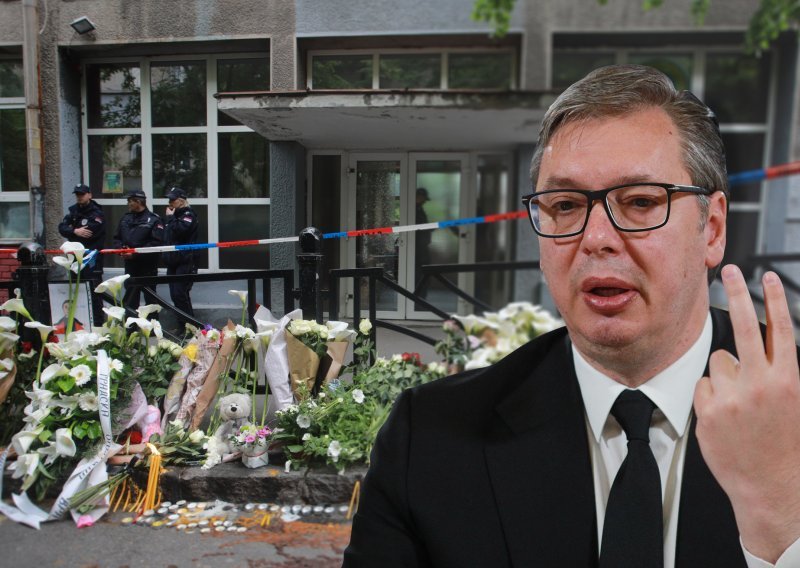Vučić i od masakra u školi radi reality show: Zašto mu je Zapad kriv za pokolj?