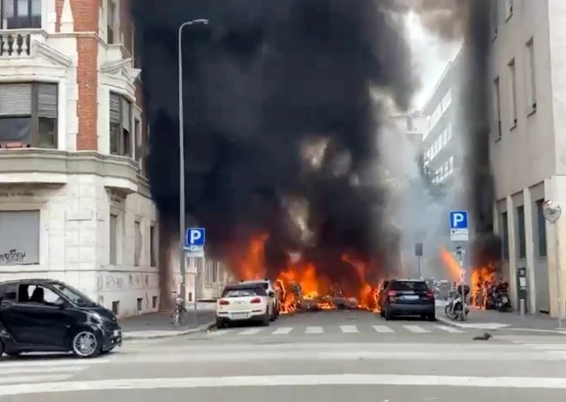 Snažna eksplozija u Milanu: Ima ozlijeđenih, evakuiran vrtić i nekoliko zgrada