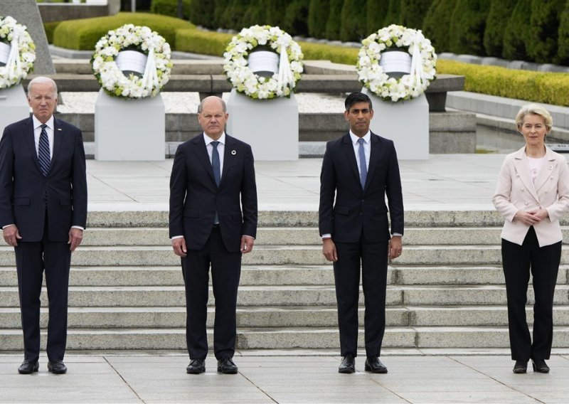 Samit G7 u Hirošimi počeo polaganjem vijenaca