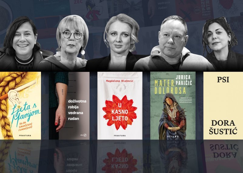 Ovo je pet finalista tportalova izbora za najbolji hrvatski roman