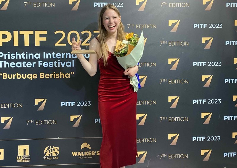 Buga Marija Šimić osvojila nagradu za najbolju glumicu na Međunarodnom festivalu kazališta