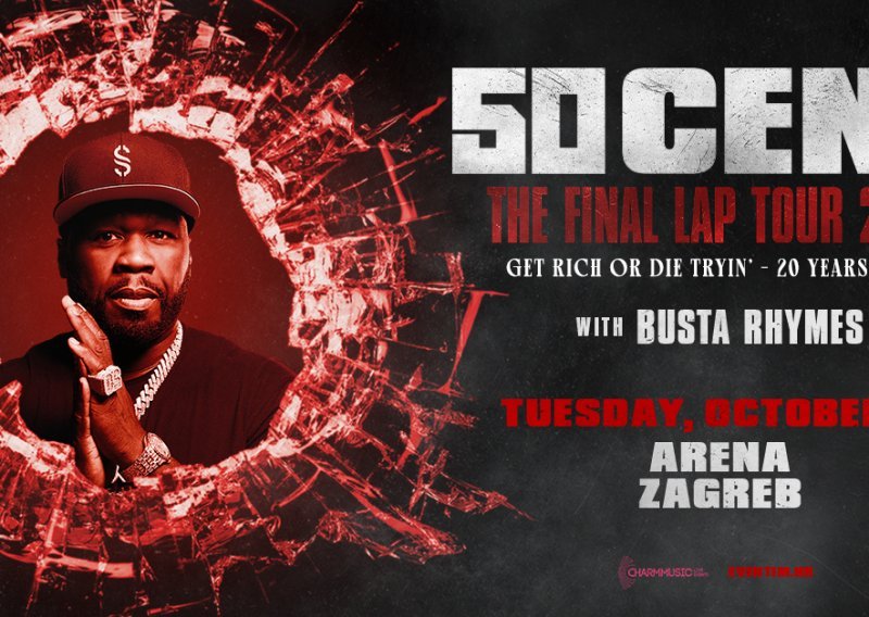50 Cent u sklopu velike svjetske turneje ove jeseni stiže u Zagreb s Busta Rhymesom