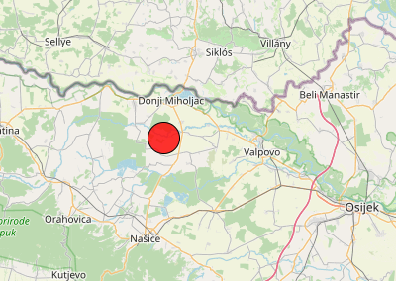 Potres magnitude 3,2 po Richteru probudio stanovnike Slavonije
