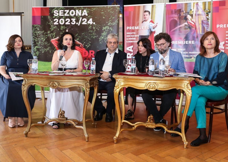 Predstavljena nova sezona Hrvatskoga narodnog kazališta u Zagrebu