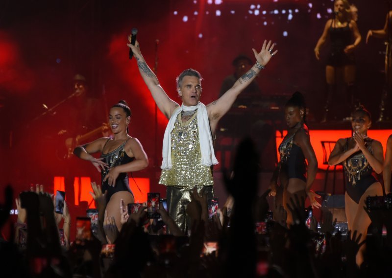 Ne skriva oduševljenje: Robbie Williams nahvalio publiku u Puli